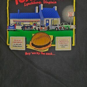 Awesome retro diner promo tee